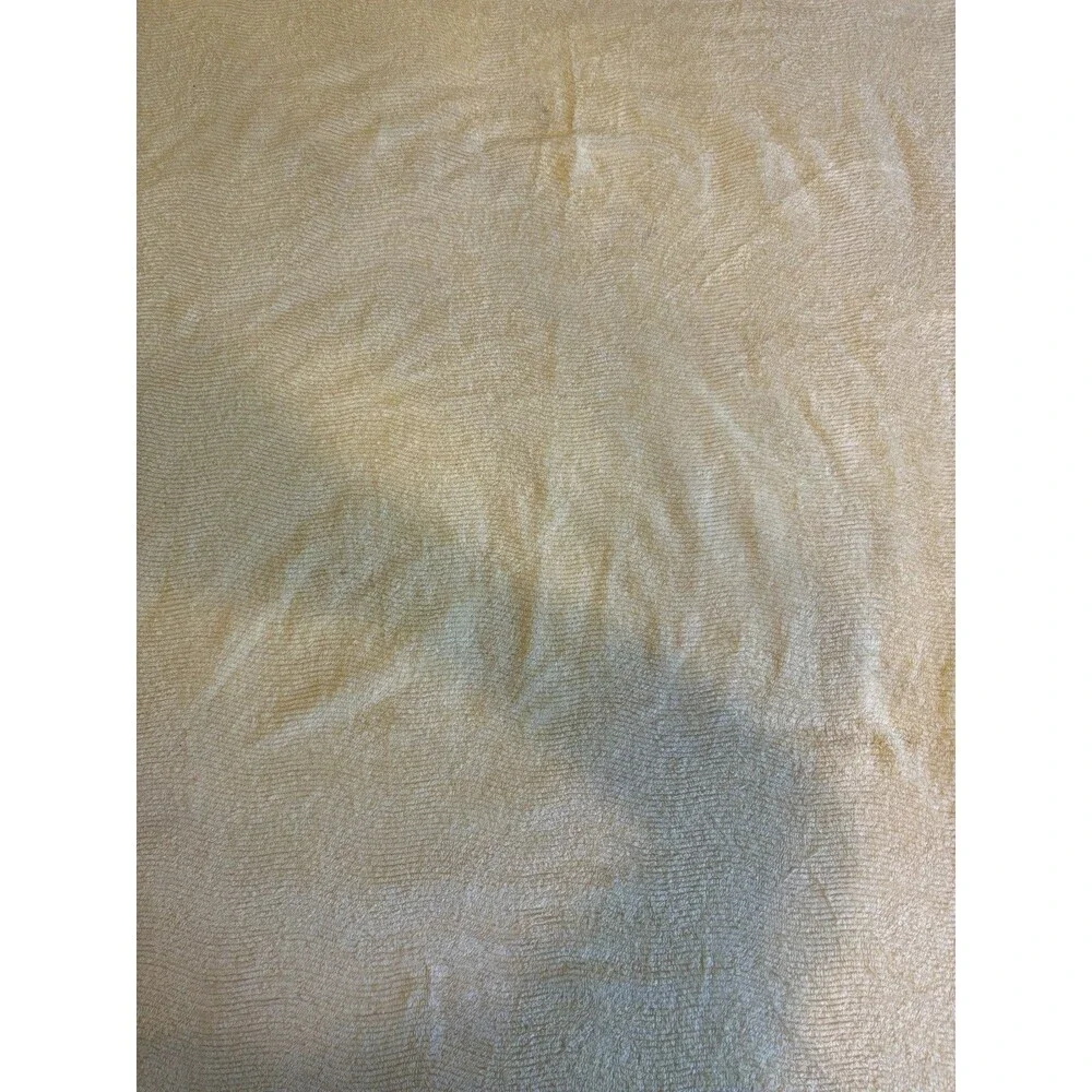 Vintage Chenille Bedspread Fringed Full Size 104